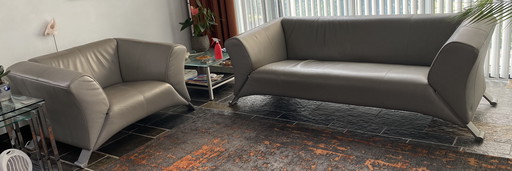 Rolf Benz 3-Sitzer Sofa und Sessel