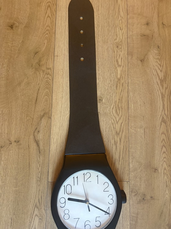 Image 1 of Vintage wandklok Swatch stijl