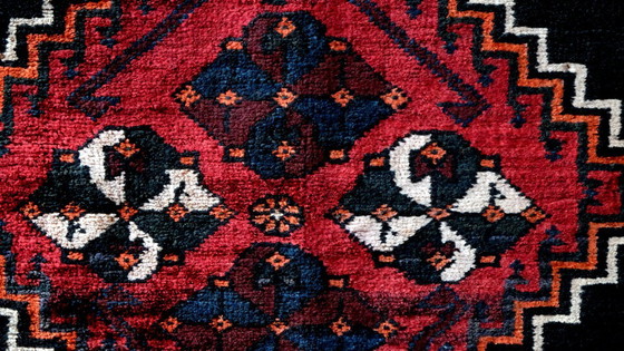 Image 1 of Tapis kurde ancien, daté de 1904