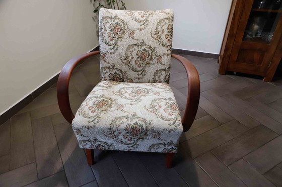 Image 1 of Set van 2 stijlvolle Halabala loungefauteuils