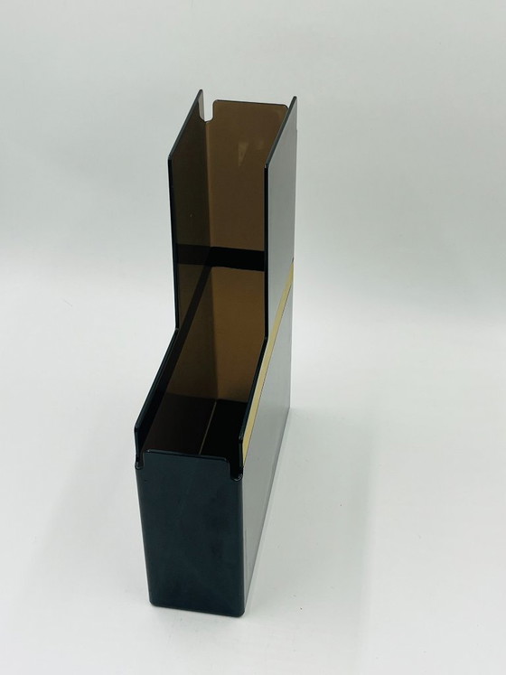 Vintage Esselte Bo Armstrong Magazine Rack – Plastic (photo 3 of 11)