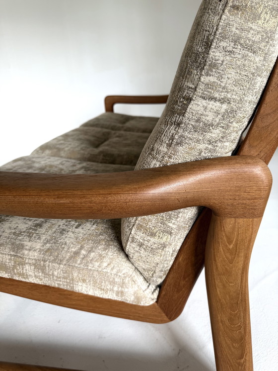 Image 1 of Poltrona vintage + divano a 3 posti, Holstebro Møbelfabrik '80