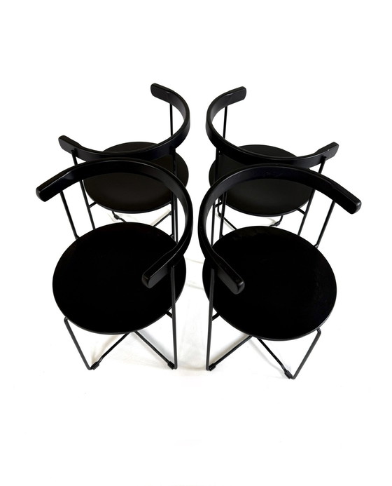 Image 1 of Silla plegable de diseño 4x 'Soley', Kusch & Co '80