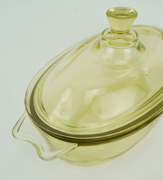 Image 1 of jenatherm CASSERUOLA baker 3052 jena glass wagenfeld bauhaus anni '50