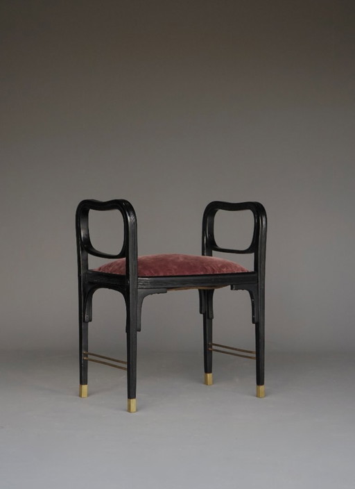 Bentwood Stool model 412 attributed to Otto Wagner for J.& J.Kohn, 1902
