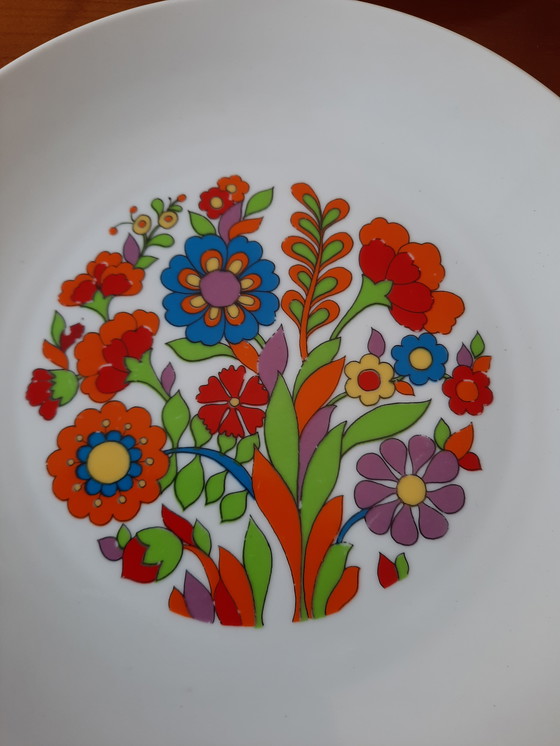 Image 1 of 1970er Seltmann Weiden Bavaria "FLOWER" 16-teilig