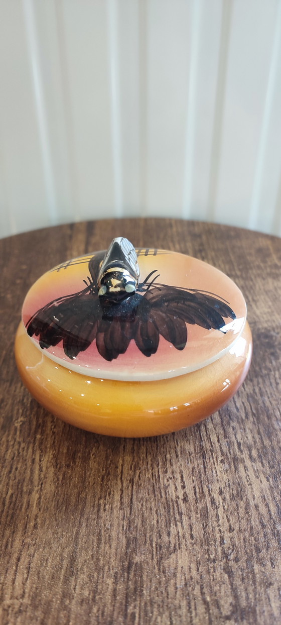 Image 1 of Bonbonnière cigale Louis Sicard in Vallauris