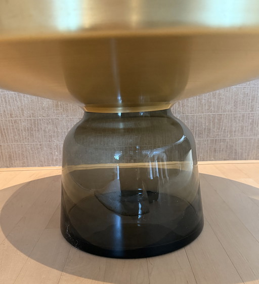 Bell bijzettafel Classicon - dia 75, grijskleurige voet