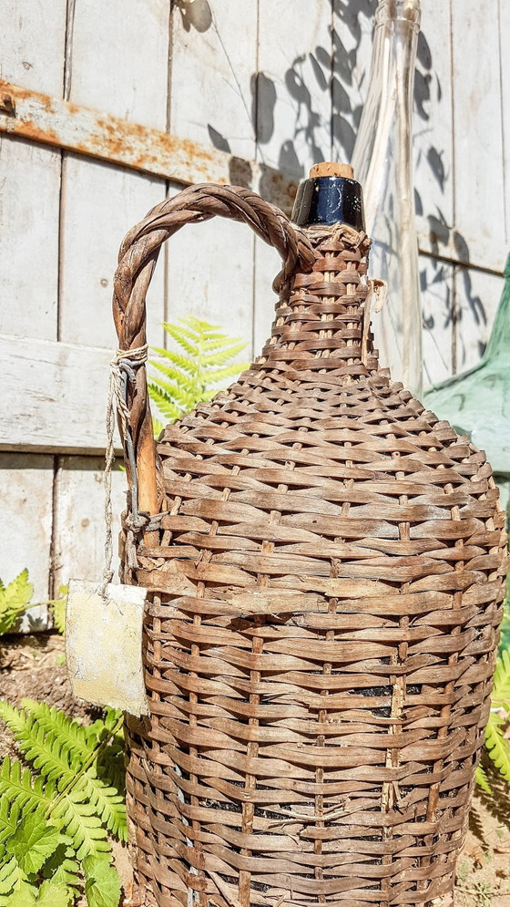 Damigiana Vintage – Vasi, Cork, Rattan (photo 3 of 10)