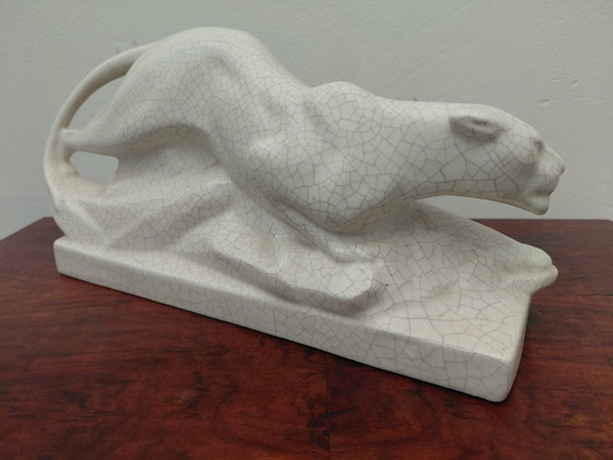 Image 1 of Panther keramiek, Art Deco