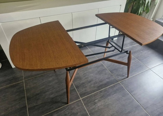 Image 1 of Vintage Scandinavische modulaire salontafel uit de jaren 60.