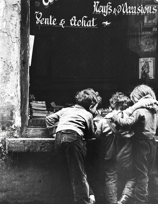 Victor Elschansky magnífica foto circa 1950 "Au Peter Pan" Bruselas