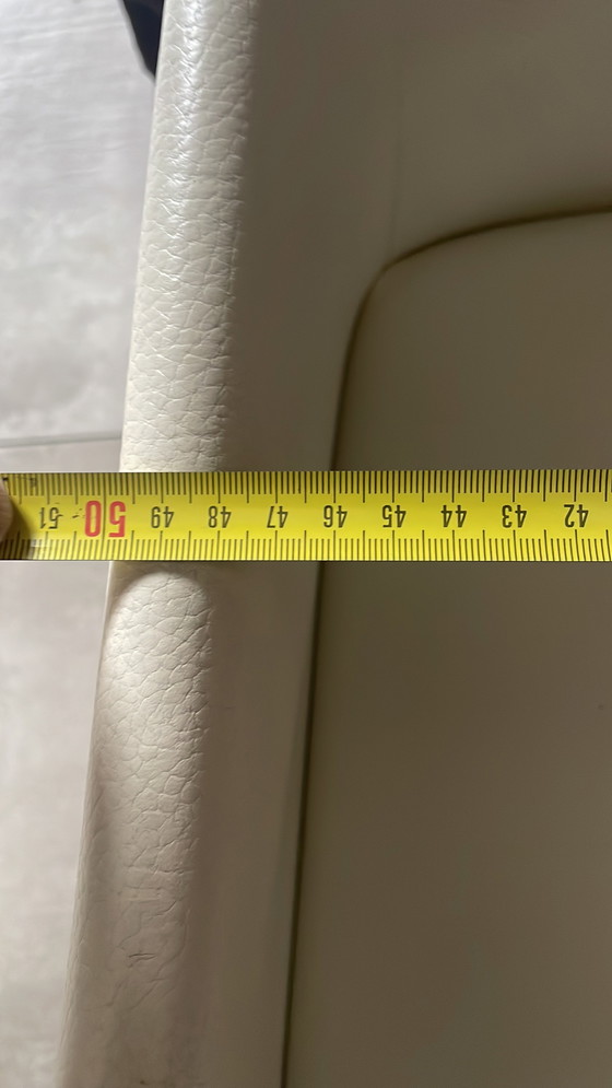 Image 1 of 6 leren stoelen Bert Plantage