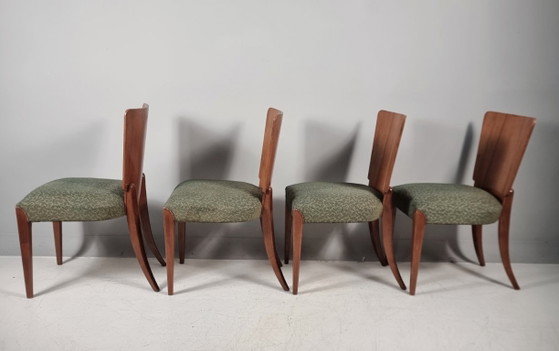 Ensemble Chaises et Table de Jindřich Halabala pour Up Zavody, années 1940 – Salles à manger complètes, Wood (photo 12 of 14)