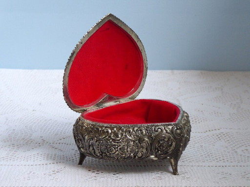 Coeur Boîte souvenir Boîte à bijoux