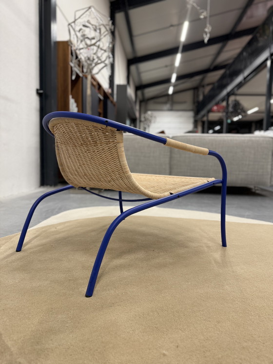 Image 1 of Spectrum De Puk SZ 19 Fauteuil Pitriet Blauw