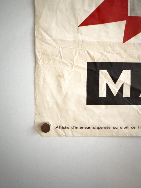 Image 1 of Attrapez Quasimodo Martini – 1960/61 – Affiche sérigraphiée originale – 56,00 × 38,00 cm