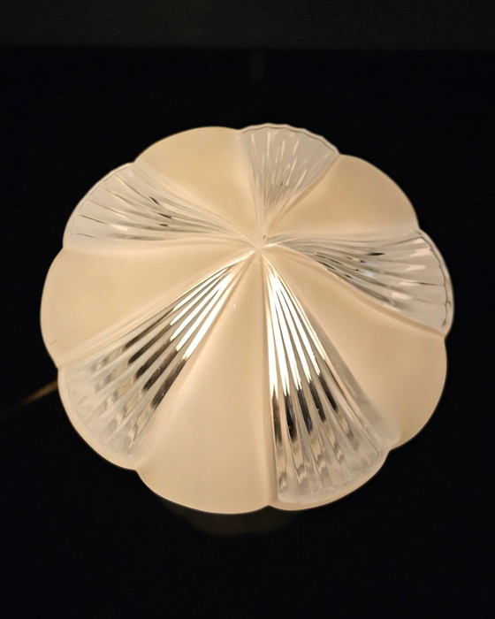 Image 1 of Lámpara de techo Thabur de cristal opalino, década de 1960.