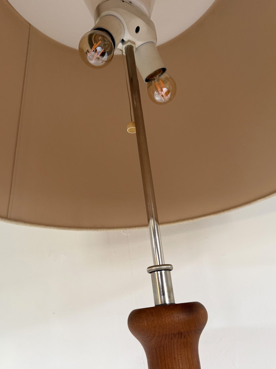 Image 1 of Vintage teak floor lamp, Domus ‘80
