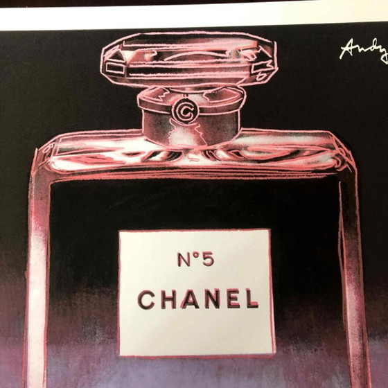 1990s After Andy Warhol "Chanel" Lithograph – Lithographs & prints, Paper (photo 8 of 11)