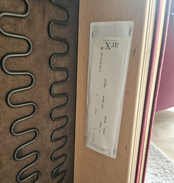 Image 1 of Jan Des Bouvrie armchairs for Arx/ Gelderland with certificate of authenticity