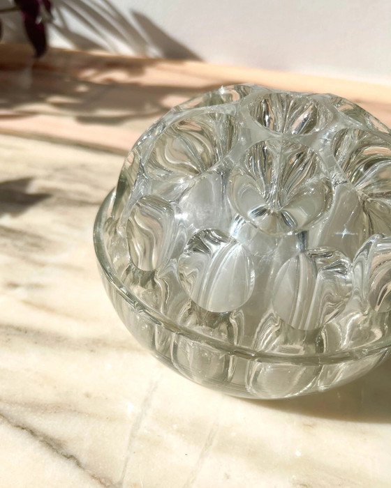 Pique-fleurs Vintage en Verre No. 4 1/2 Made in France – Vases, Glass (photo 9 of 10)