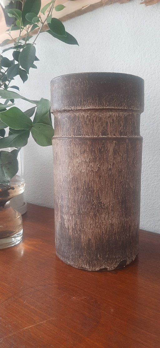 Handgedrechselte Keramikvase – vazen, Ceramic