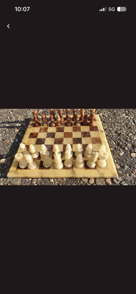 Image 1 of Onyx chess set