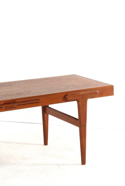Ejvind A Johansson voor Ivan Gern salontafel met dienblad vintage Deens design – Wood (photo 2 of 23)