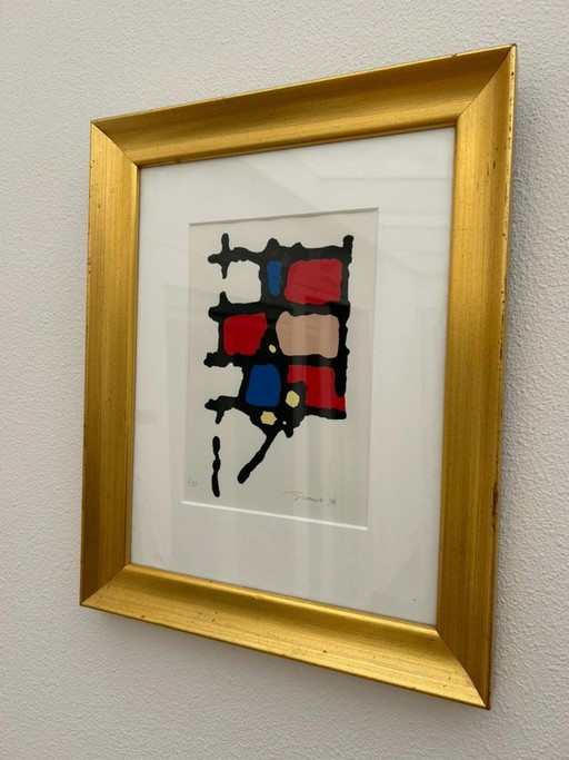 Willem Brauckmann (1946–2014) – Serigrafía original firmada y numerada