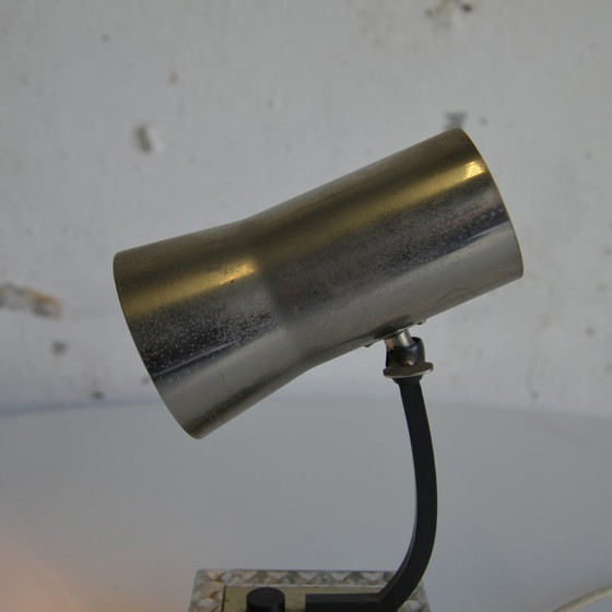 Image 1 of 2x post modern bedside lights