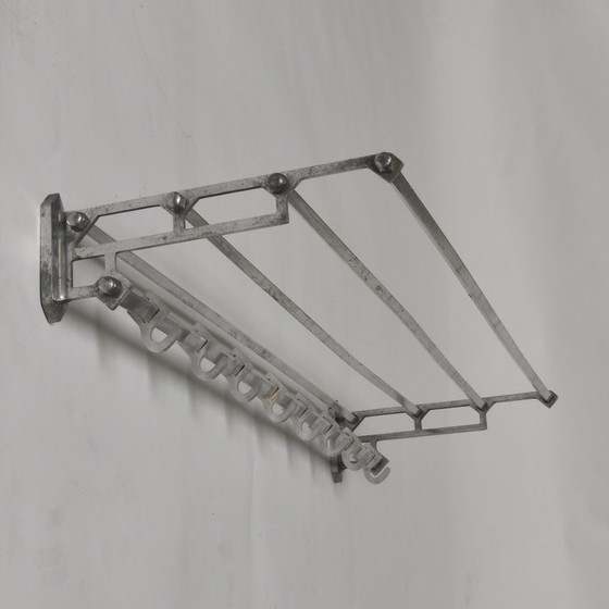 Appendiabiti Art Déco, anni '50 – Aluminium (photo 5 of 8)