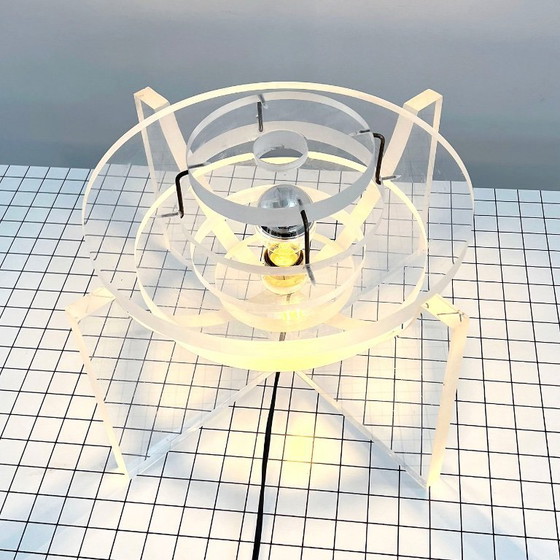 Image 1 of Sculptural Table Lamp in Acrylic, 1970s