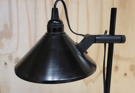 ELCO LITE Lampada da terra design olandese Mid-Century nera