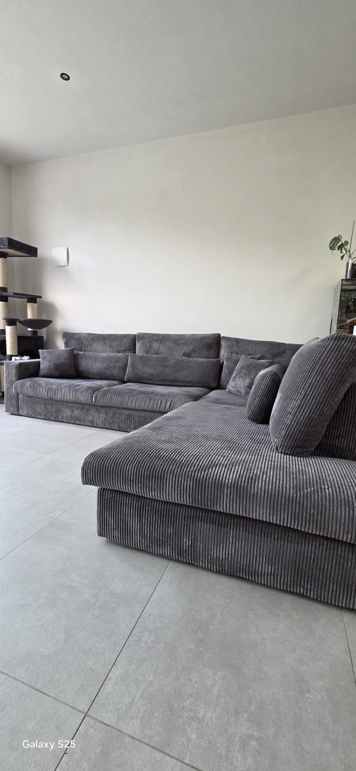 Grote zetel met afneembare hoezen