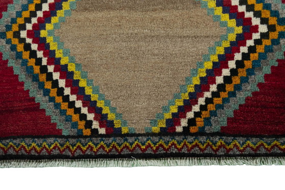 Image 1 of Hand-knotted Gabbeh - Nomadic rug 188 x 110 cm
