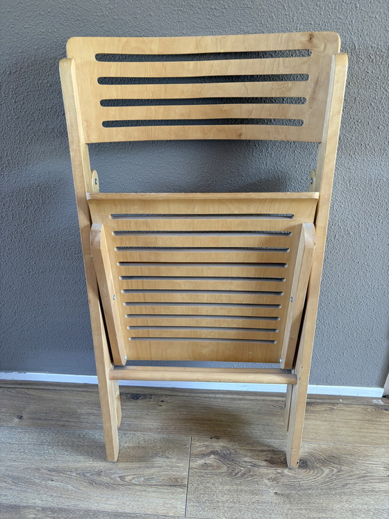 Sedia pieghevole vintage in compensato IKEA Nikolaus – Sedie pieghevoli, Wood (photo 5 of 6)