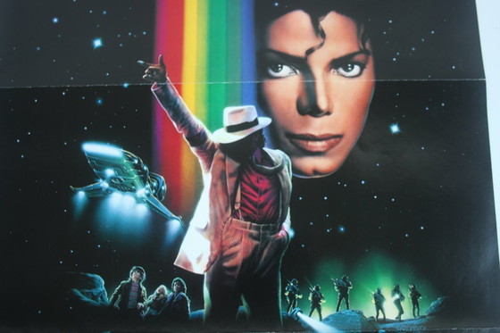 Image 1 of Double-sided movie poster - Michael Jackson: Moonwalker, 1989
