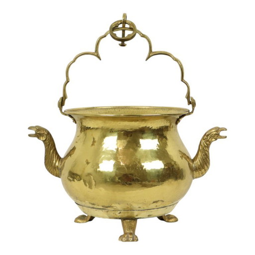 Large Copper Kettle Gardener