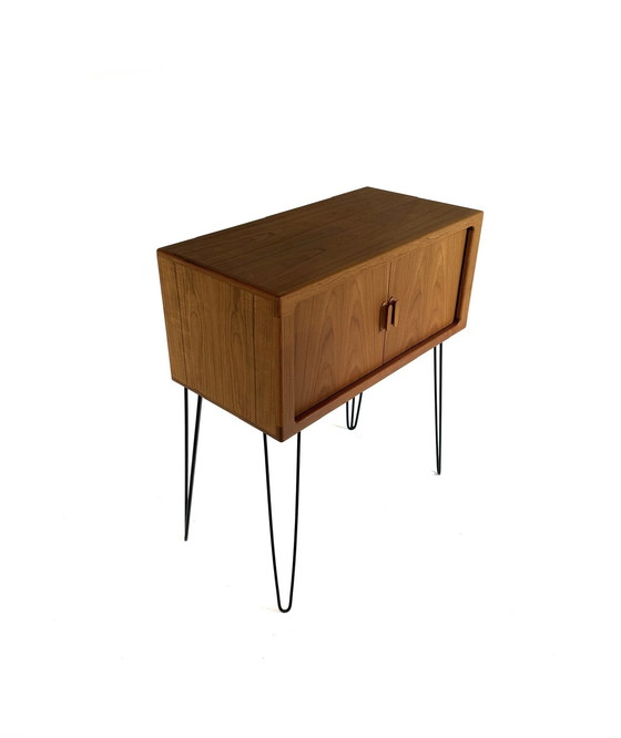 Image 1 of Vintage hairpin wandkast, Silkenborg Møbelfabrik ‘70