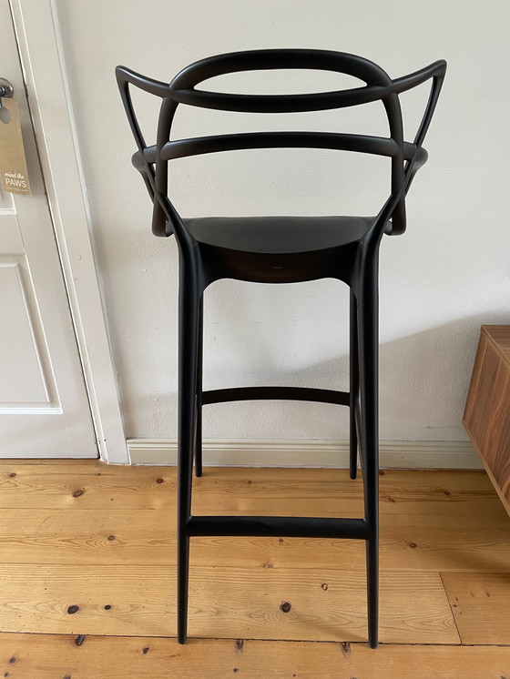 Image 1 of Kartell Masters barkruk (zwart)