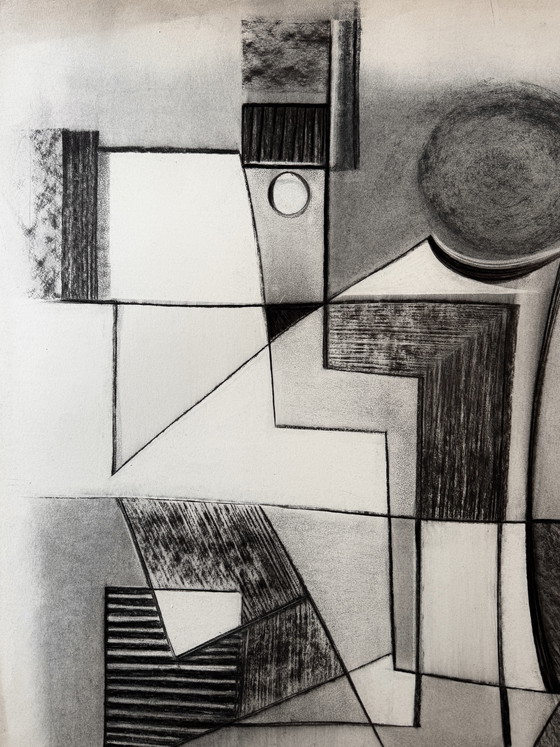Image 1 of Silvin BRONKART “Seated Man” major work from 1955