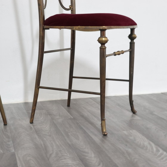 Image 1 of Pair of Pier Luigi Colli Style Mid-Century Design Chairs from the 1950s