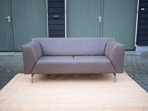 Rolf Benz Linea 318 | Divano di design in pelle a 2 posti | Pelle