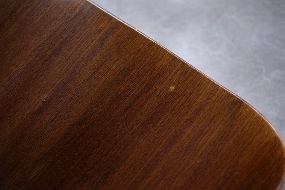 Image 1 of Fauteuil à bascule vintage en bois de style finlandais moderne du milieu du siècle, par Ilmari Tapiovaara pour Asko, années 1960