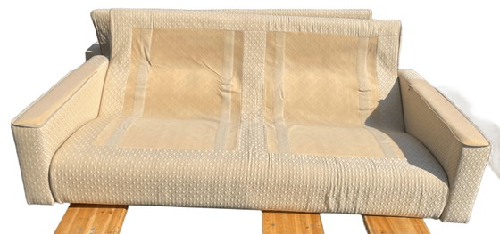 Image 1 of Divano Vintage Poltrona Frau "Petronio" - Design Tito Agnoli