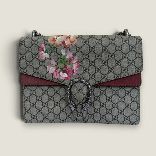 Sac à bandoulière moyen Gucci Dionysus GG Blooms