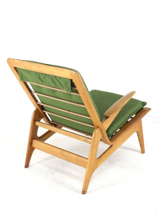 Fauteuil vintage de style Rob Parry, récemment retapissé