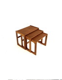 Vintage teakhouten mimiset, Salin Nyborg ‘60