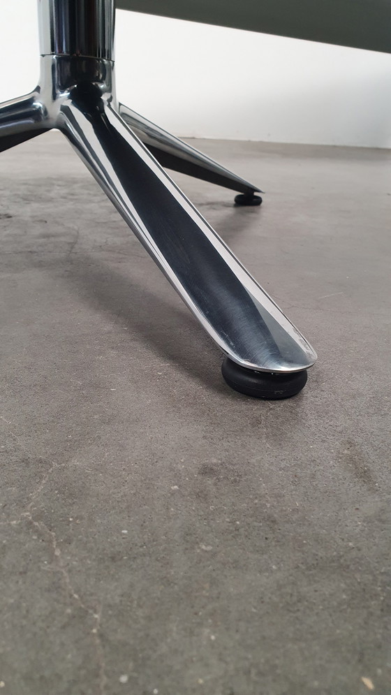 Image 1 of Kei BULO design coffee table organic, dark brown oak veneered